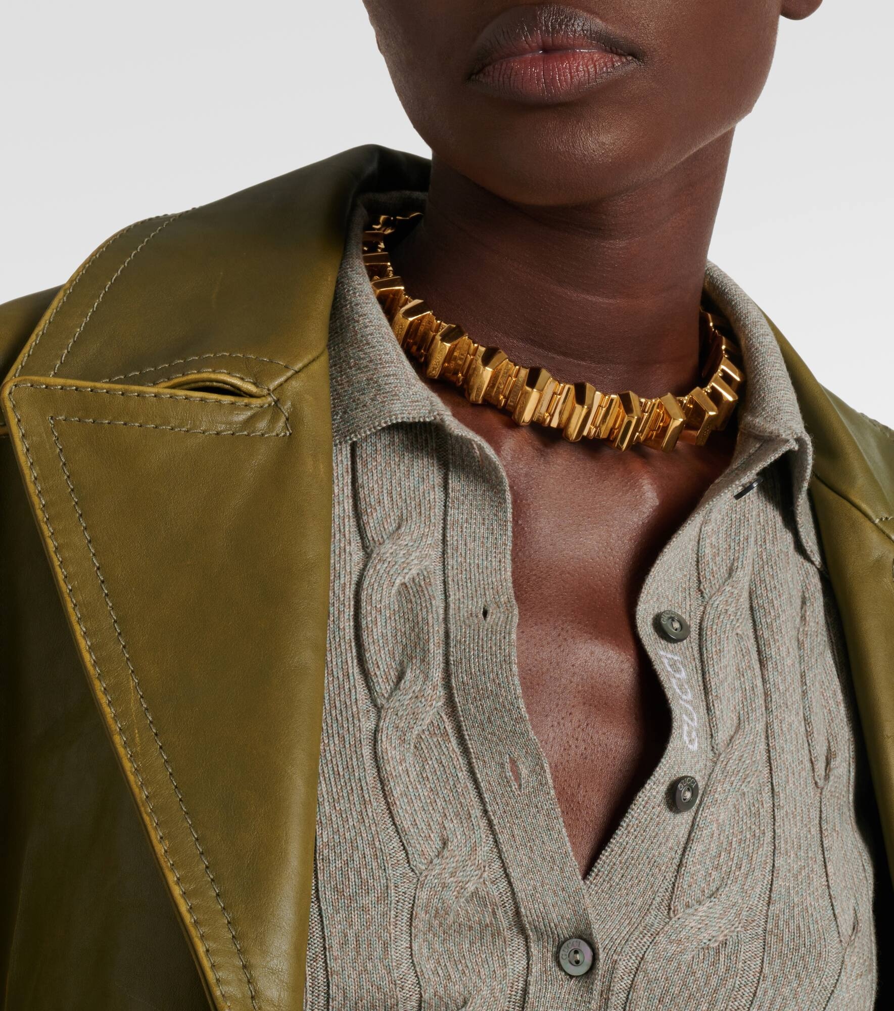 Studded choker - 5