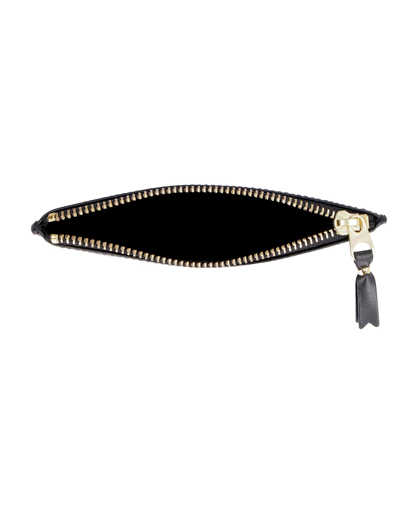 Logo Detail Leather Pouch - 4