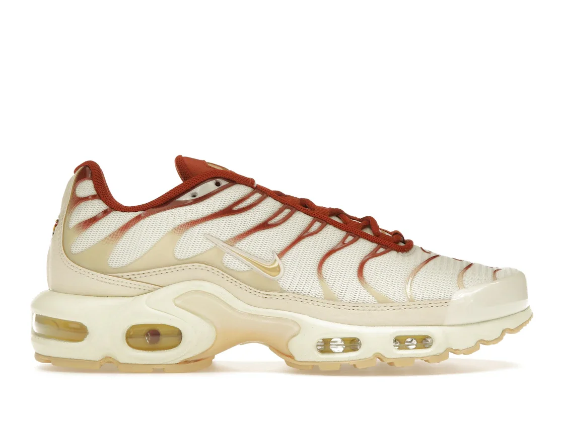 Nike Air Max Plus Sail Team Red (Women's) - 1
