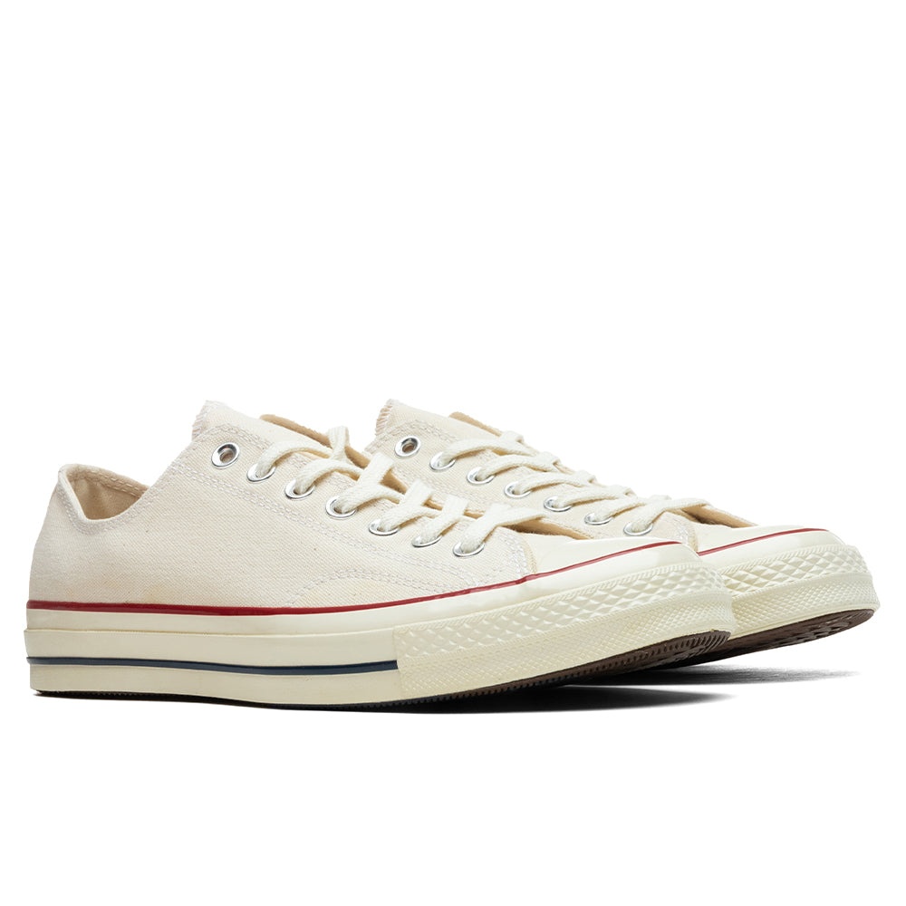 CONVERSE CHUCK '70 OX - PARCHMENT/GARNET/EGRET - 2