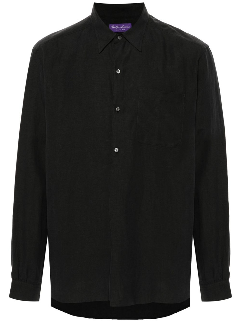 pointed-collar shirt 1