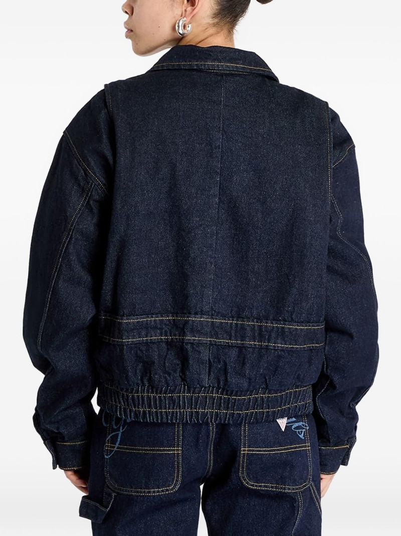 logo-embroidered jacket 3