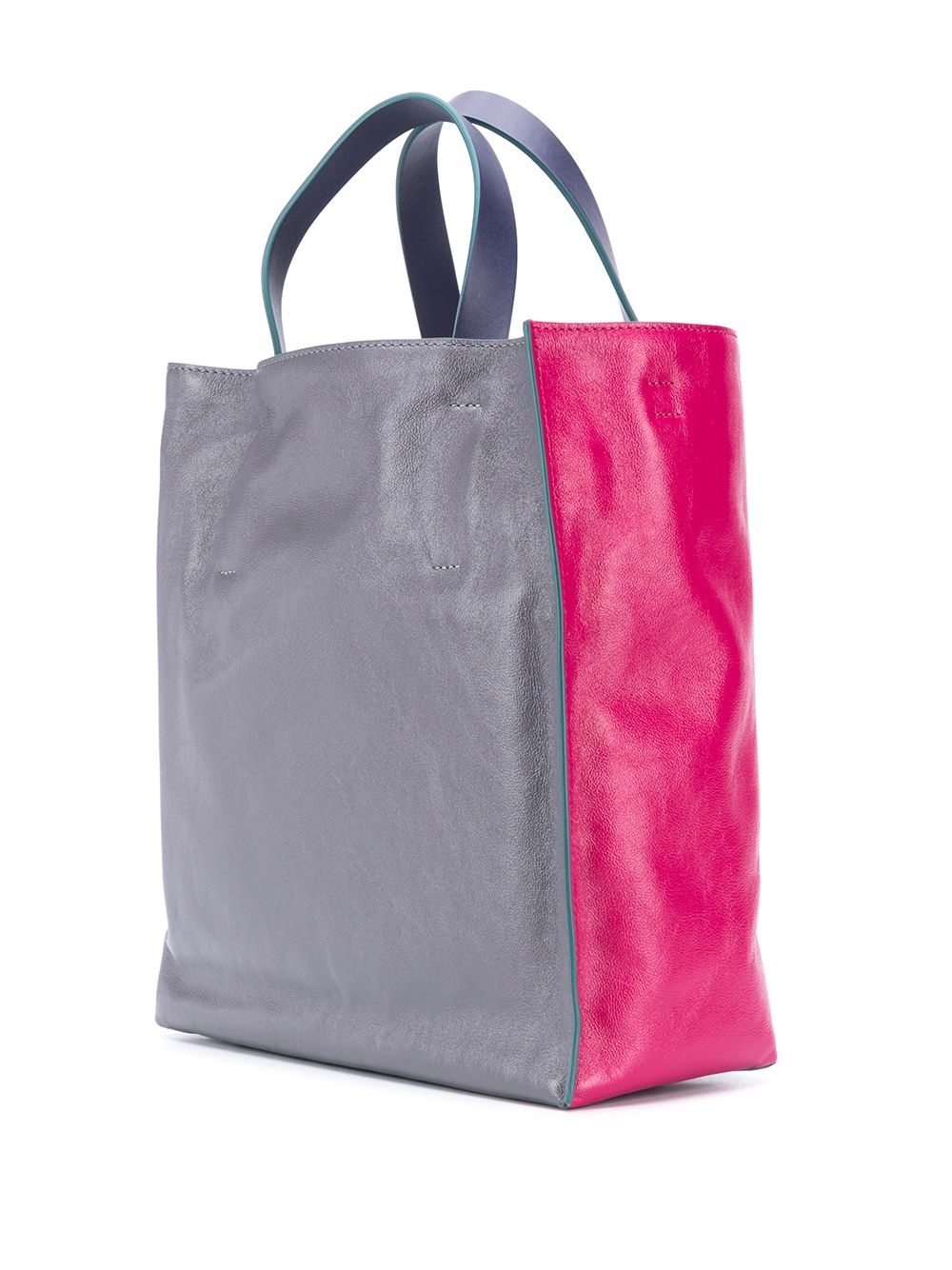 Museo soft leather shopper bag - 3