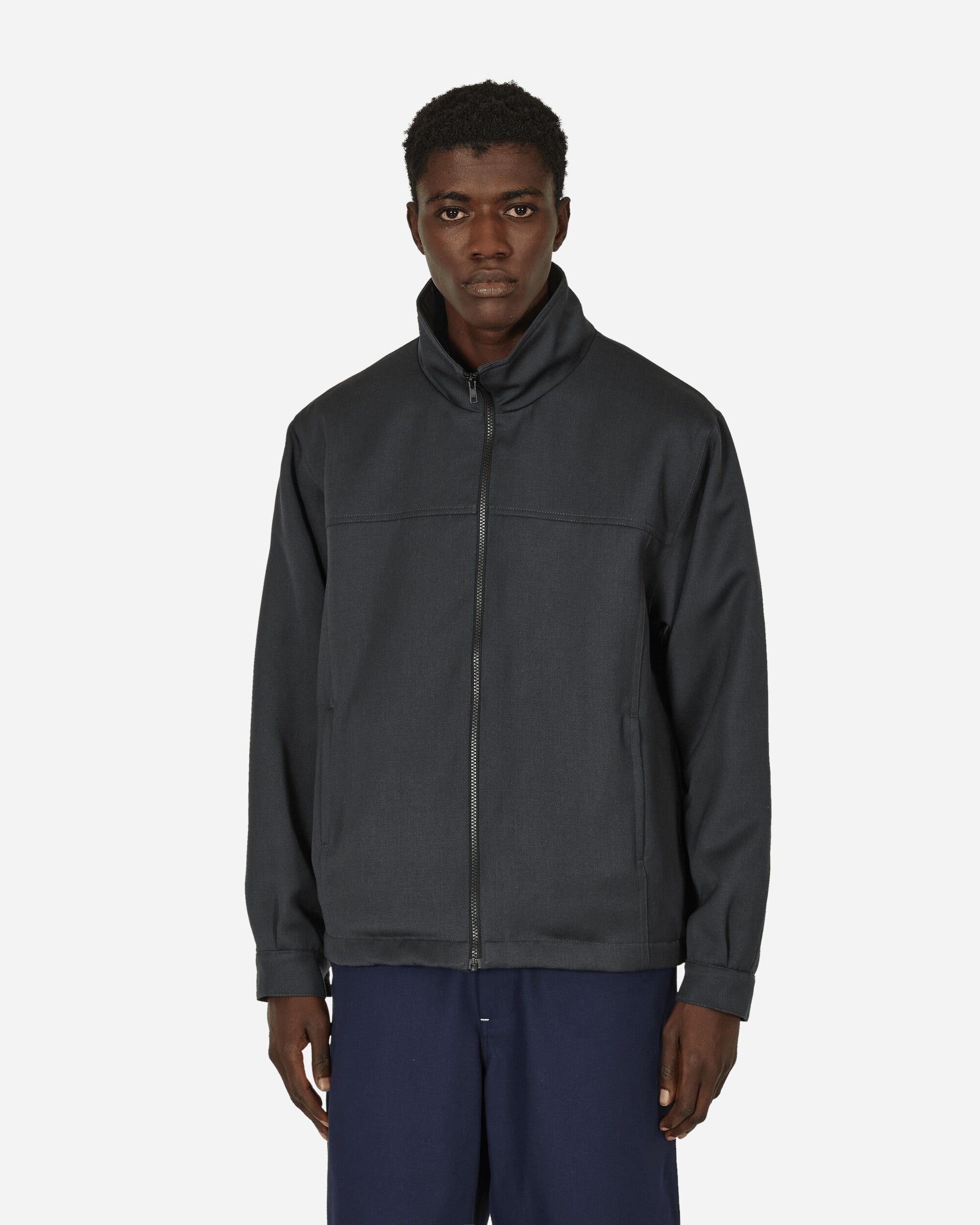 Lined Polartec® Wool Jacket Coal Grey - 1