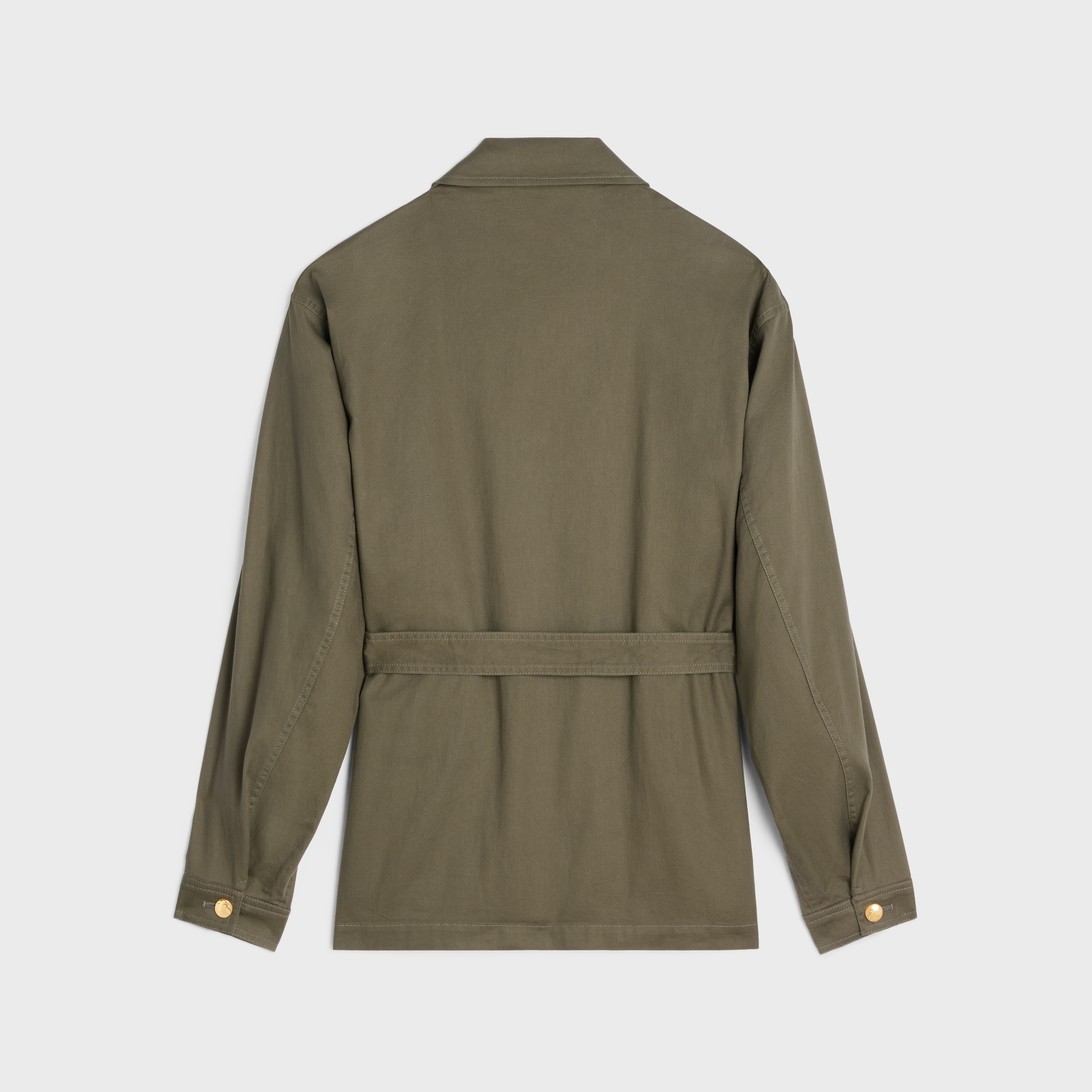 "saharienne" jacket in lightweight twill - 2