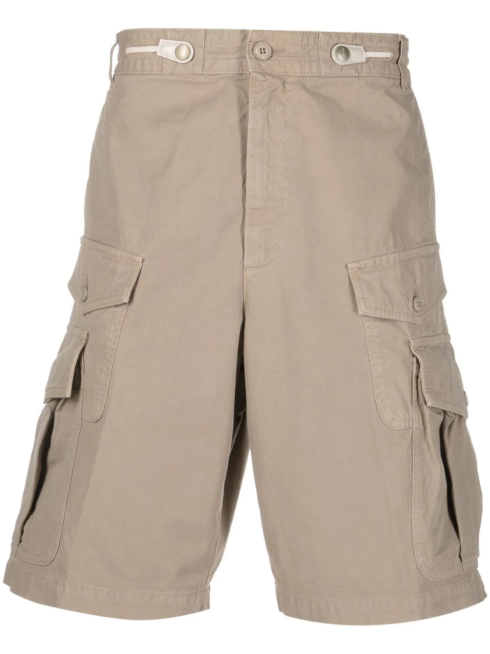 straight-leg cargo shorts - 1