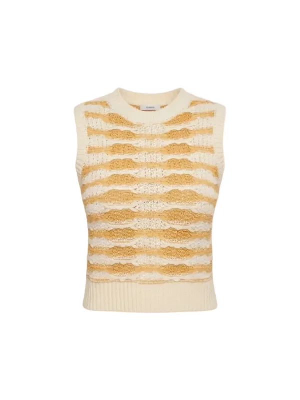 Patrizia Knit Top in Beach - 1