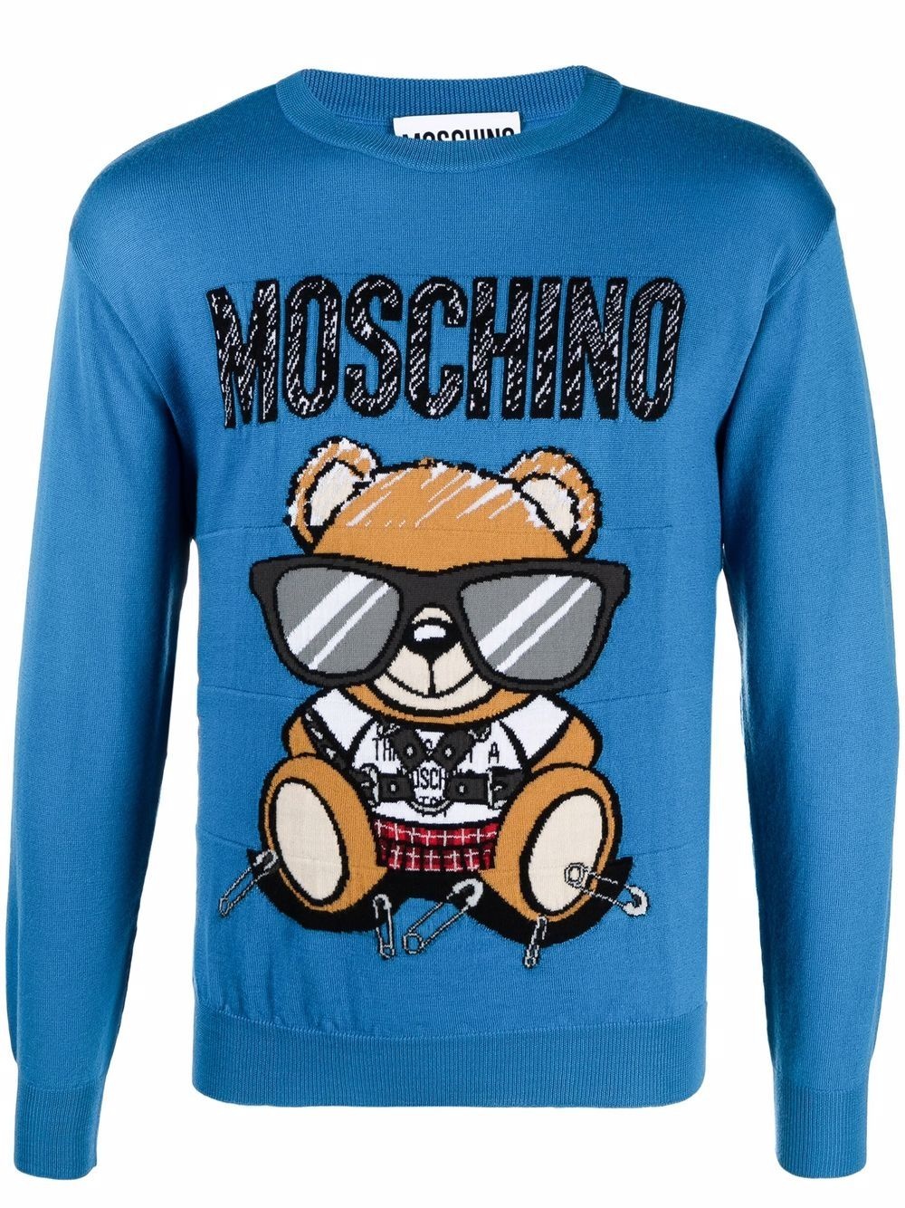 toy-bear print jumper - 1