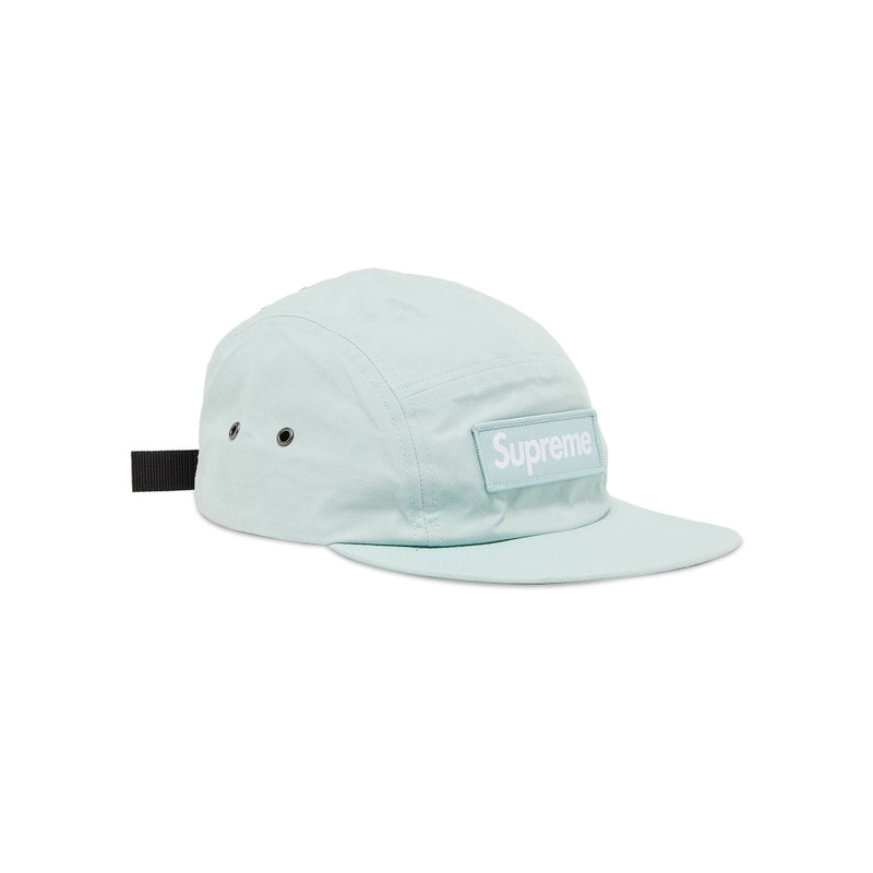 Supreme Supreme Waxed Cotton Camp Cap 'Ice' outlook