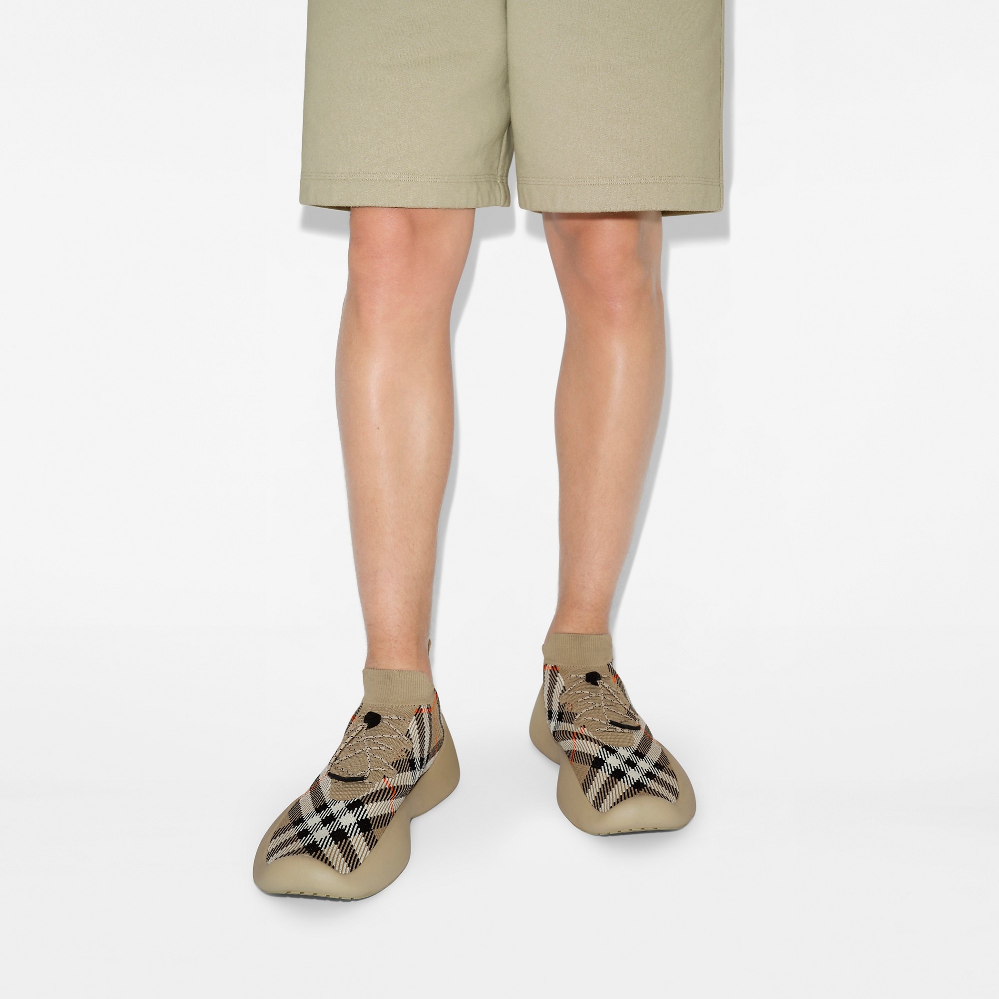 Check Knit Neptune Sneakers - 7
