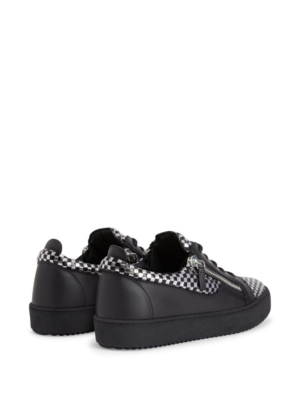 Frankie check-pattern sneakers - 3