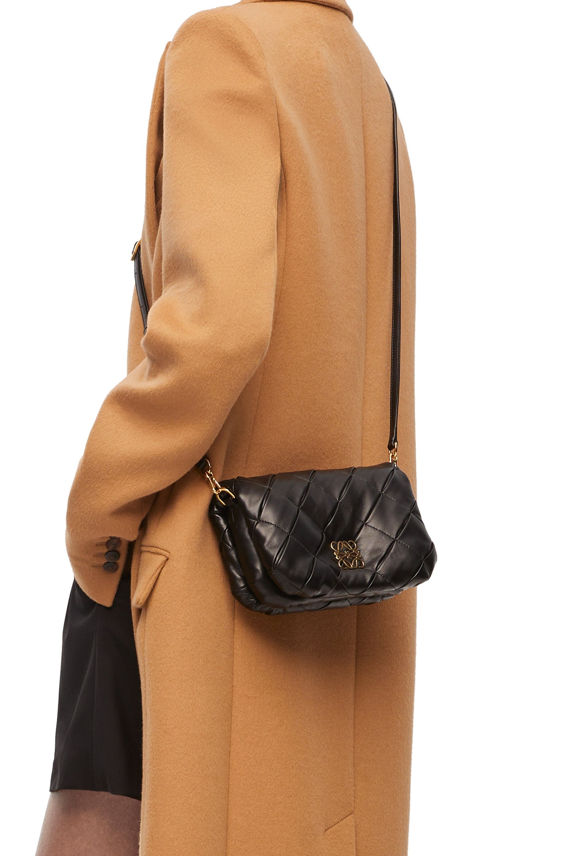 Mini Puffer Goya bag in shiny nappa lambskin 3