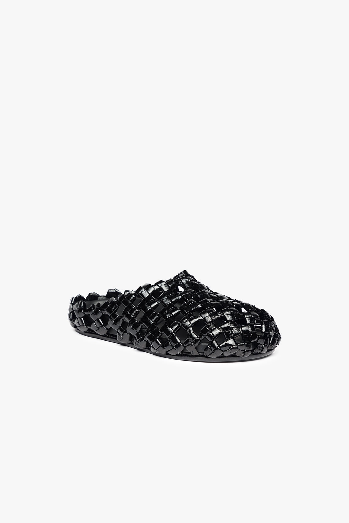 WEAVED CLOG BLACK - 4