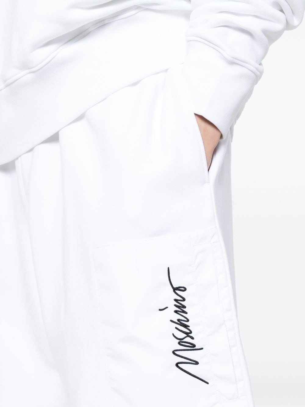 logo embroidered short - 5