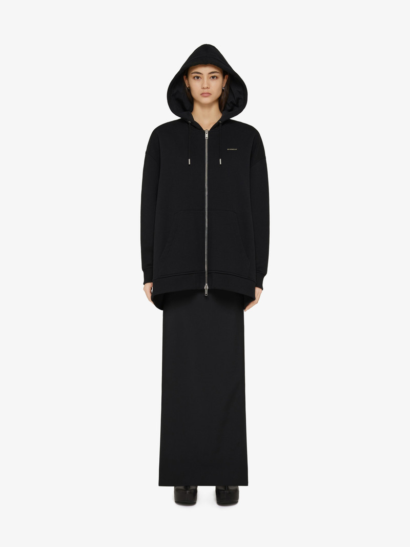 Givenchy OVERSIZED HOODIE IN FELPA WITH REAPER PATCH outlook
