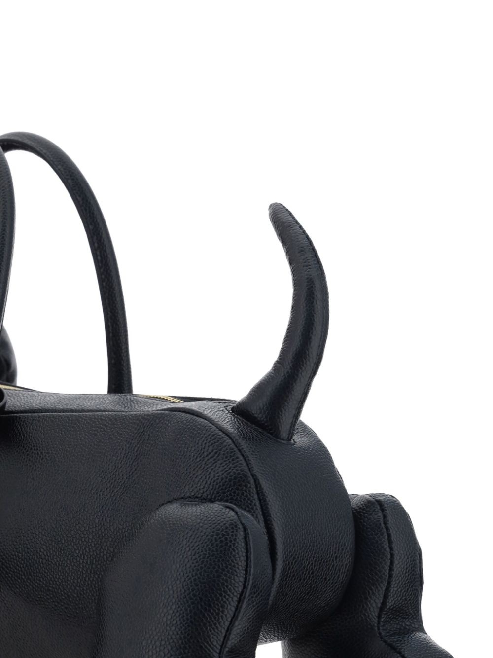 Hector pebbled leather tote bag - 4