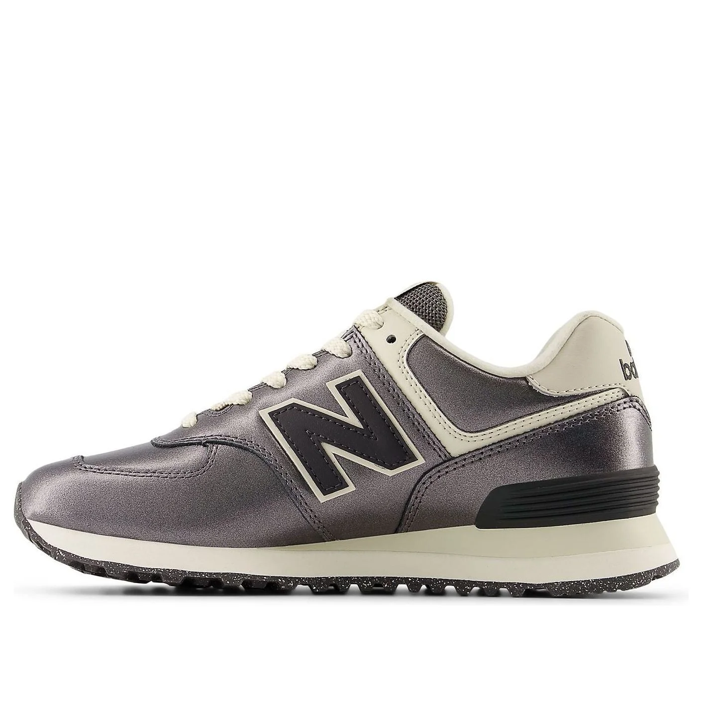 (WMNS) New Balance 574 'Metallic Bronze Black' WL574MGS - 1
