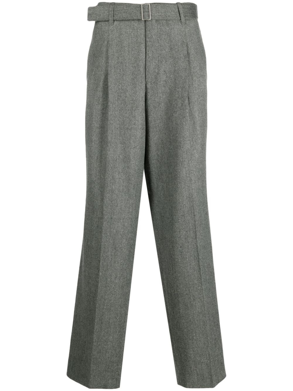 belted tailored trousers - 1