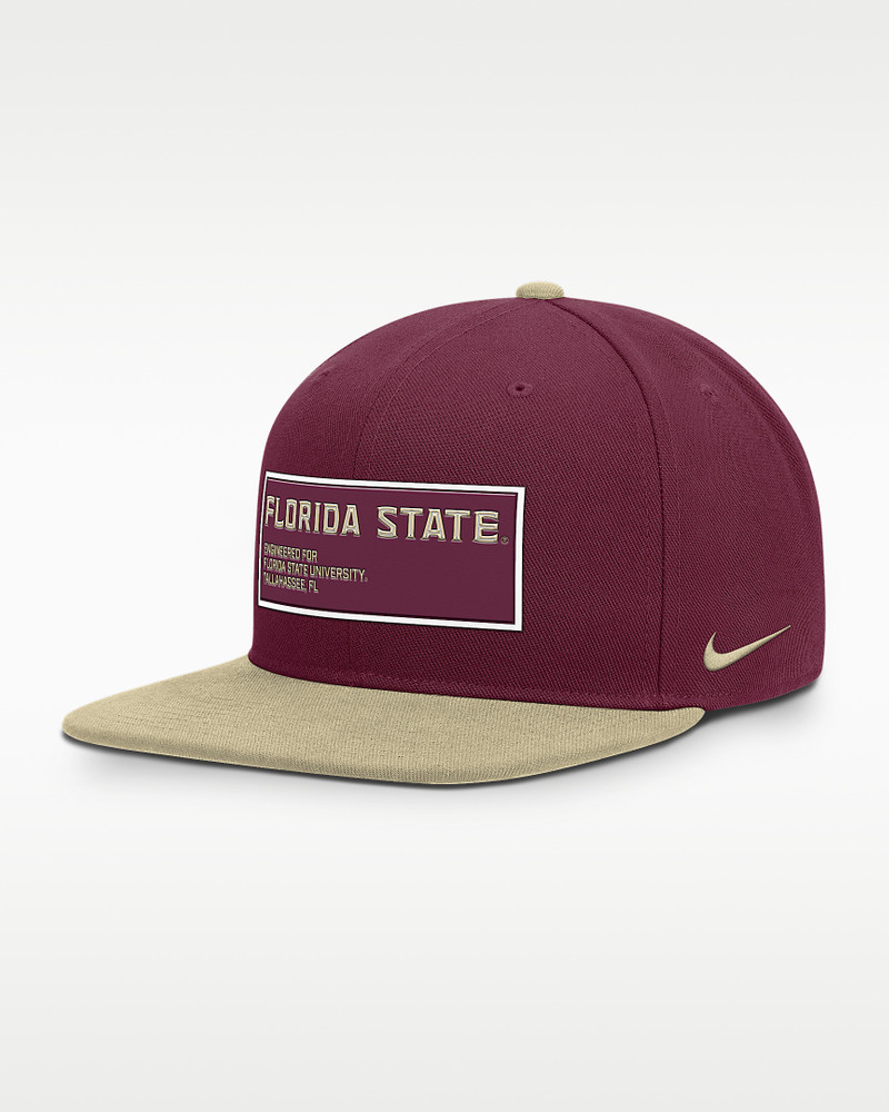 Florida State On-Field Pro Men's Nike Dri-FIT College Adjustable Hat 1