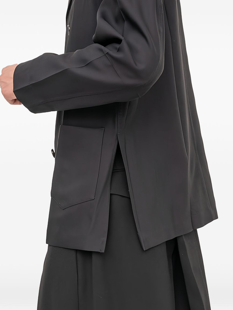 Origami double-breasted belted blazer 5