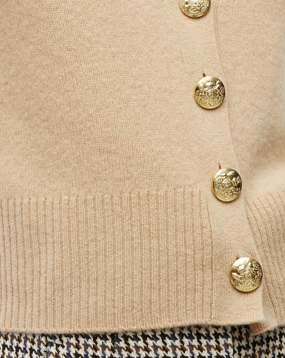 SOLENE CASHMERE CARDIGAN - 3