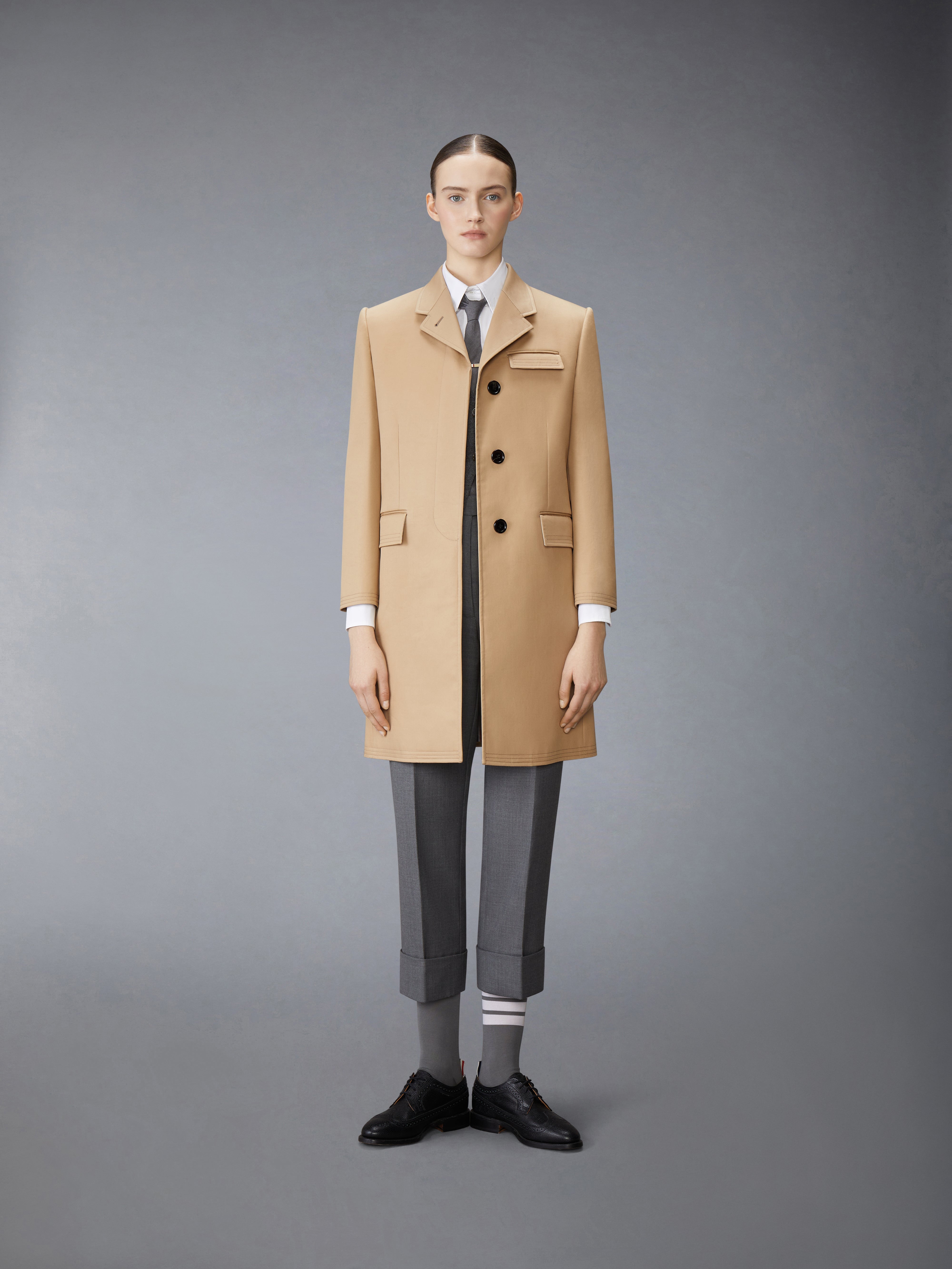 MACKINTOSH HIGH ARMHOLE CHESTERFIELD OVERCOAT - 4