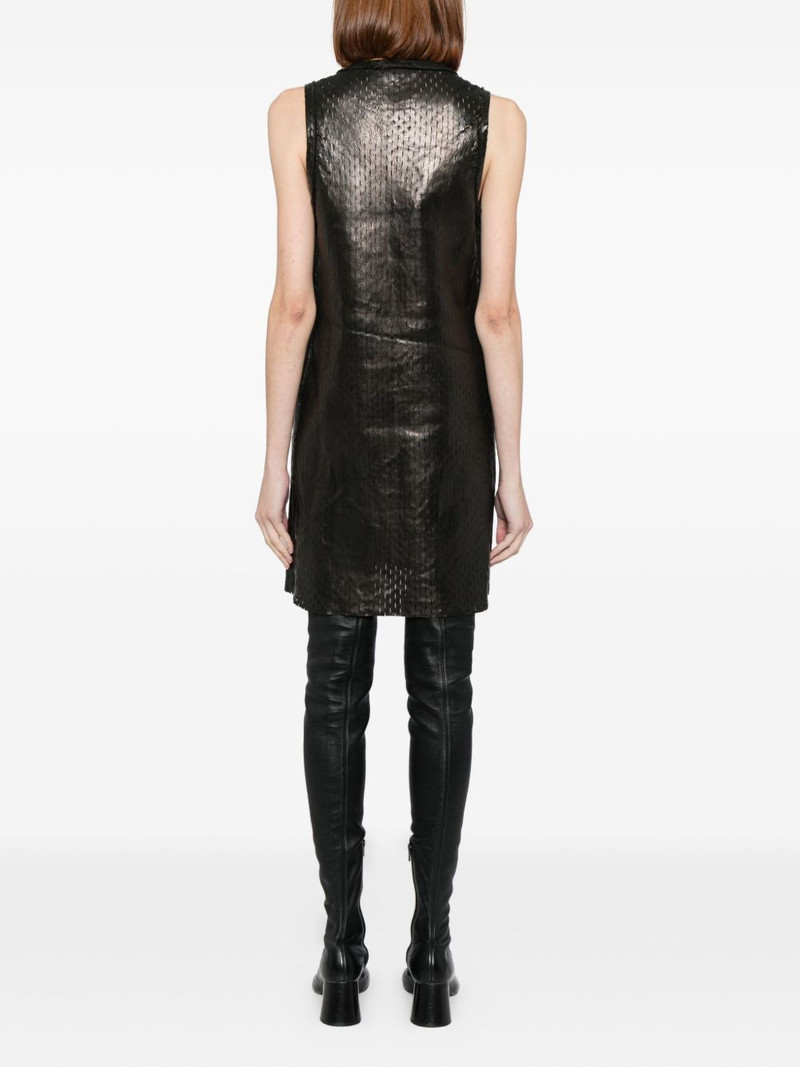 perforated leather dress 4