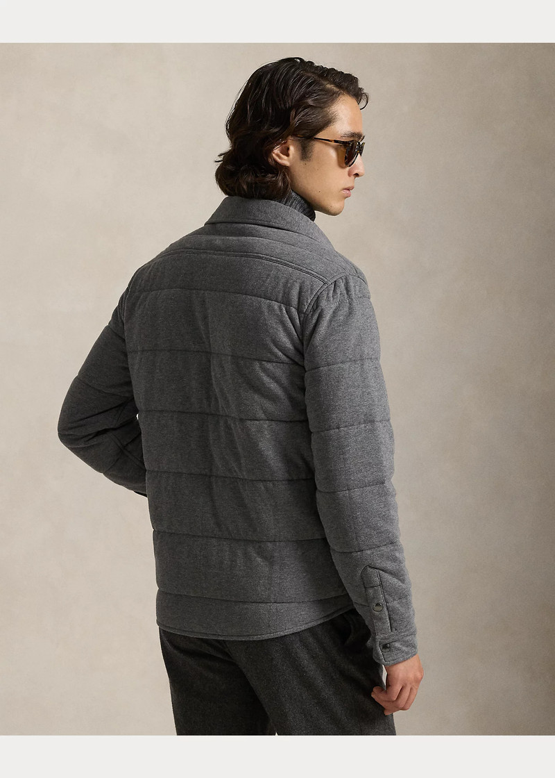 Quilted Jersey Overshirt 4