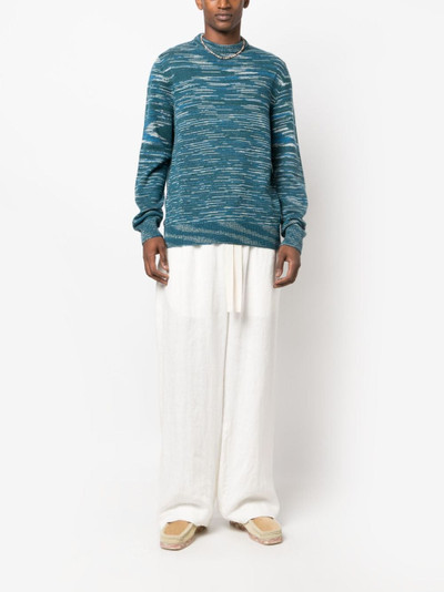 Missoni intarsia-knit striped cashmere jumper outlook
