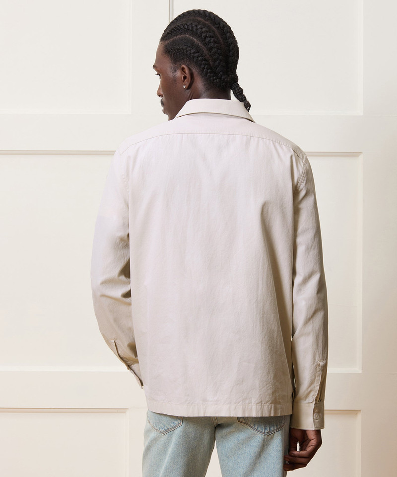 Relaxed Twill CPO Overshirt 5
