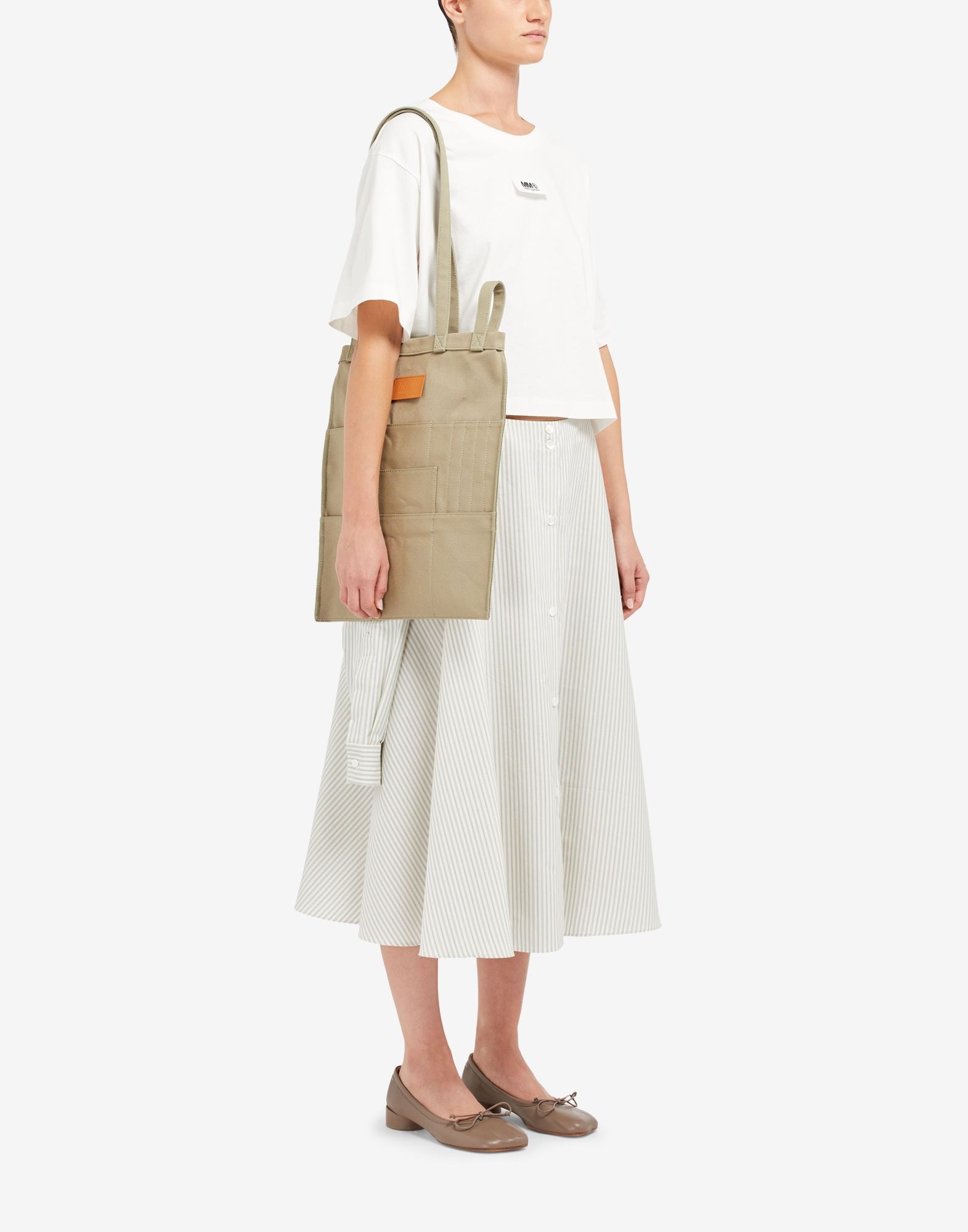 4-handle bag in eco-washed canvas - 5