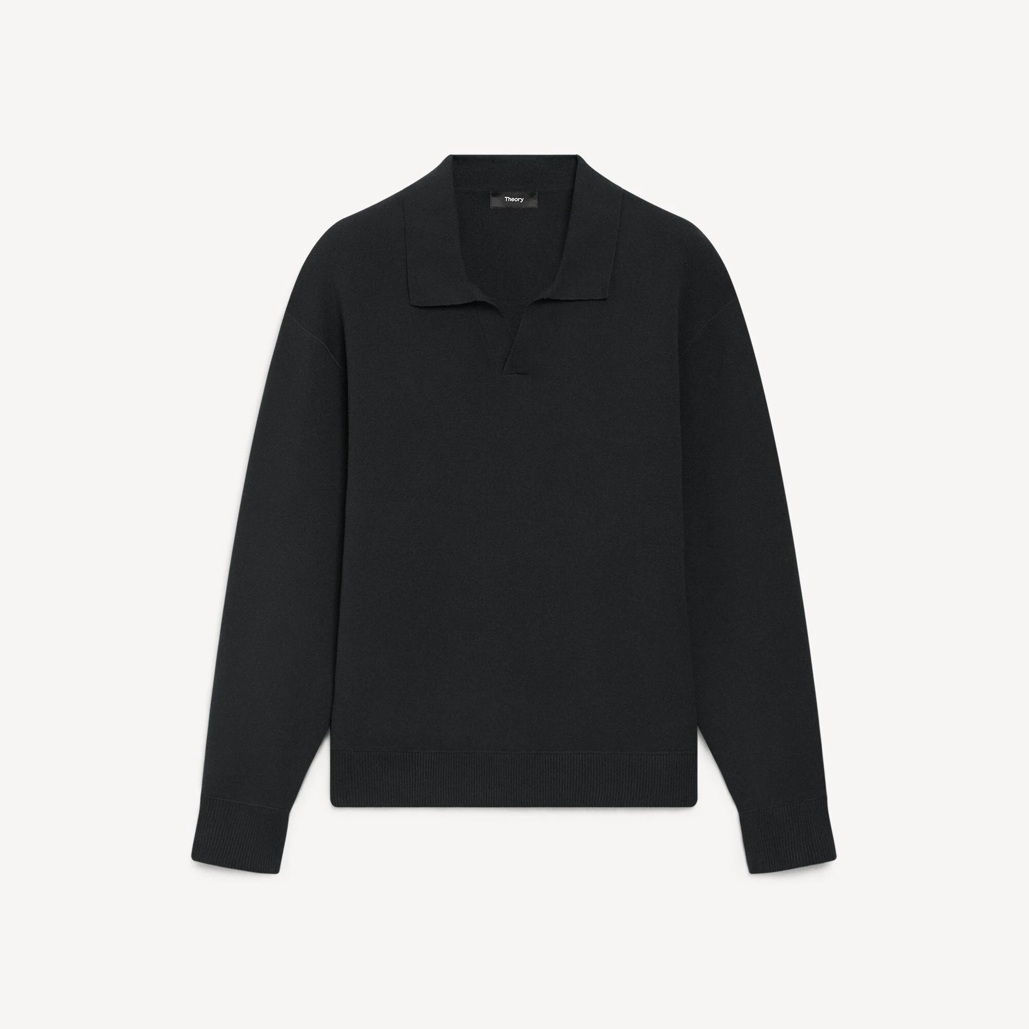 Open Collar Sweater in Light Bilen - 1