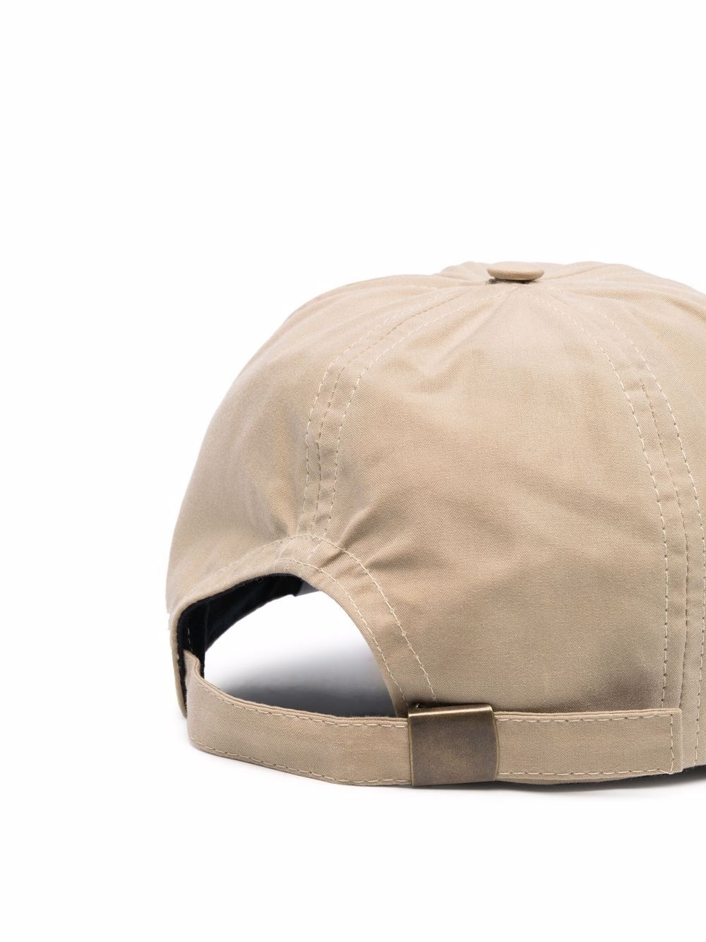 waxed cotton cap - 2