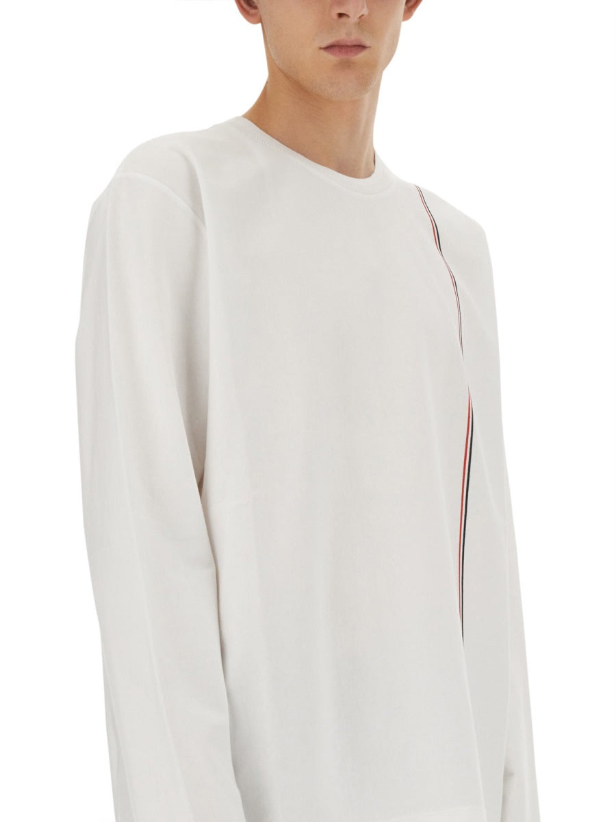 Thom Browne Men T-Shirt With Logo - 4