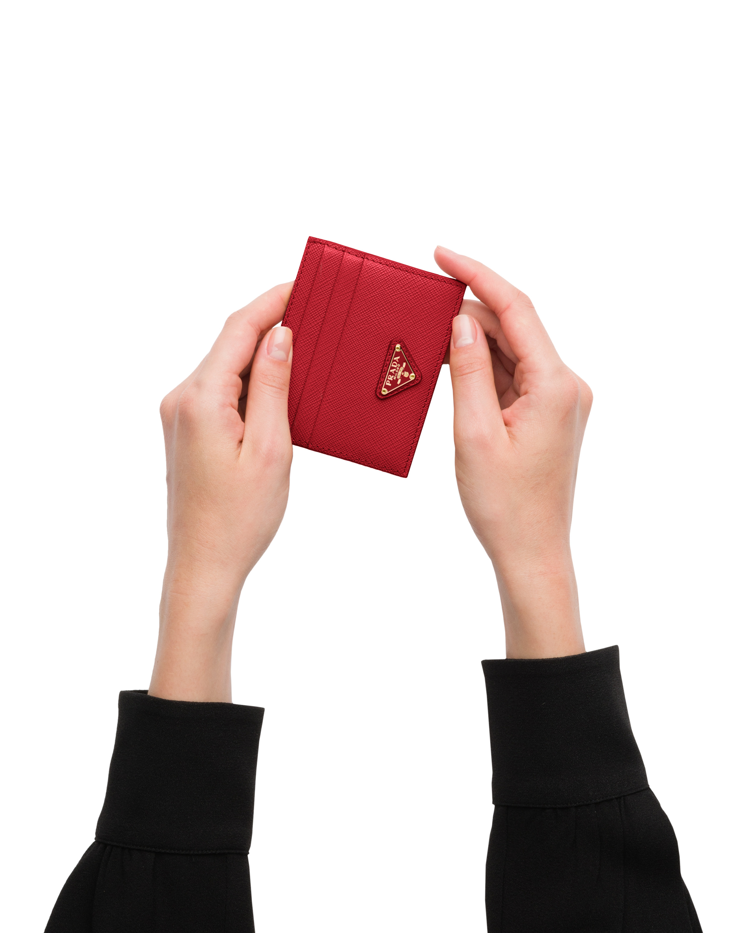 Saffiano Leather Card Holder - 3