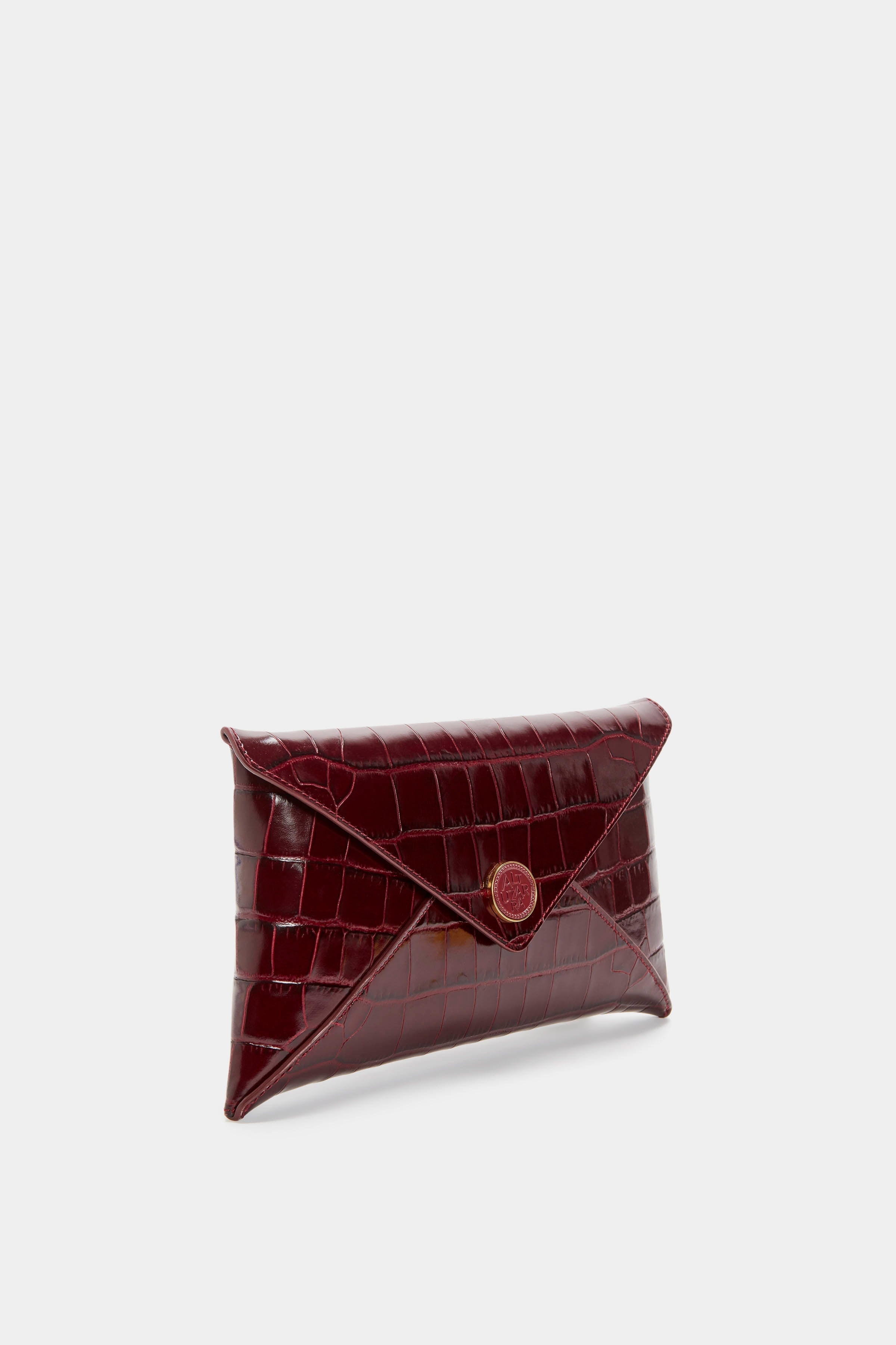 'MEDALLION' ENVELOPE CLUTCH - 4