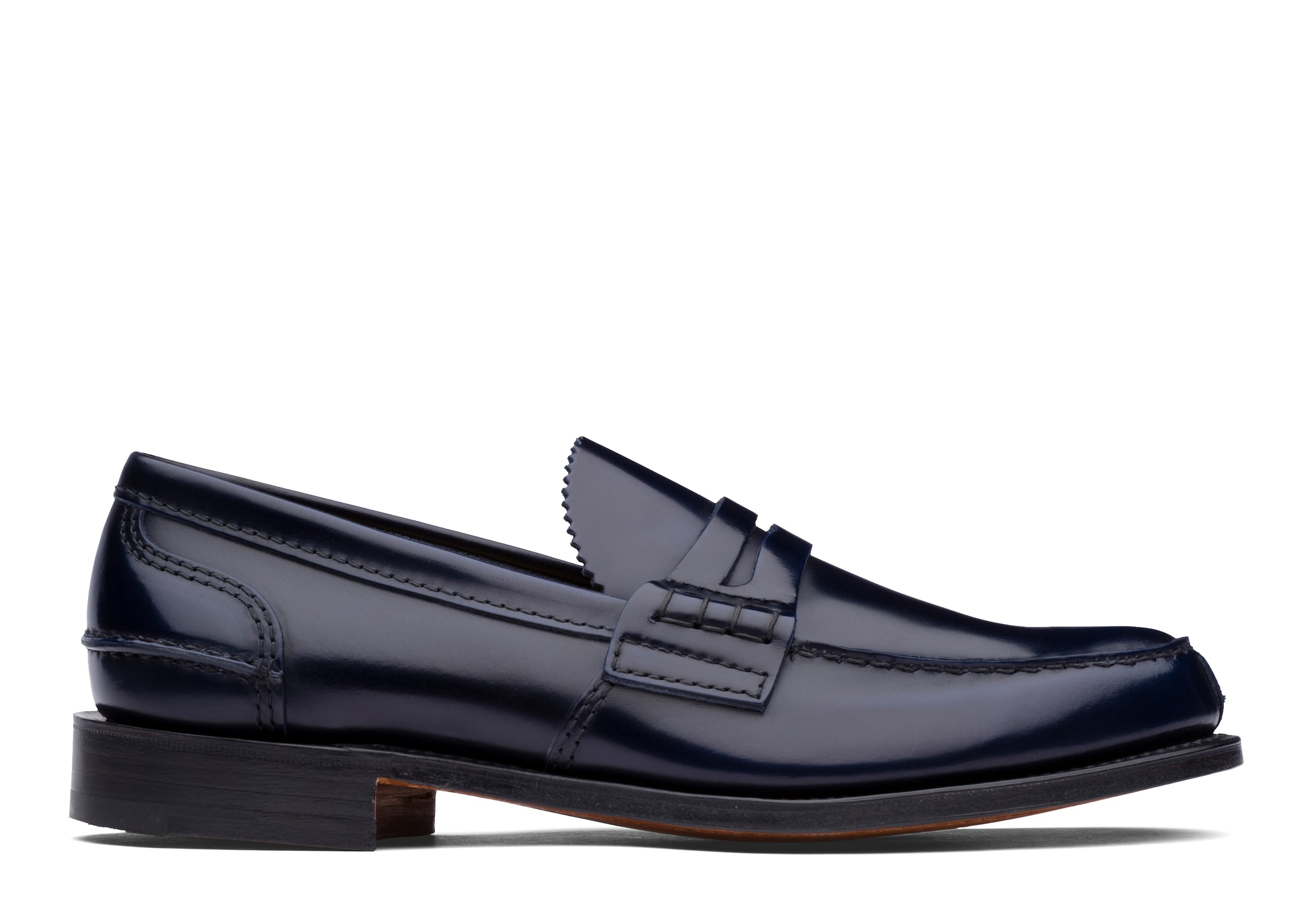 Tunbridge
Bookbinder Fumè Penny Loafer Navy - 1