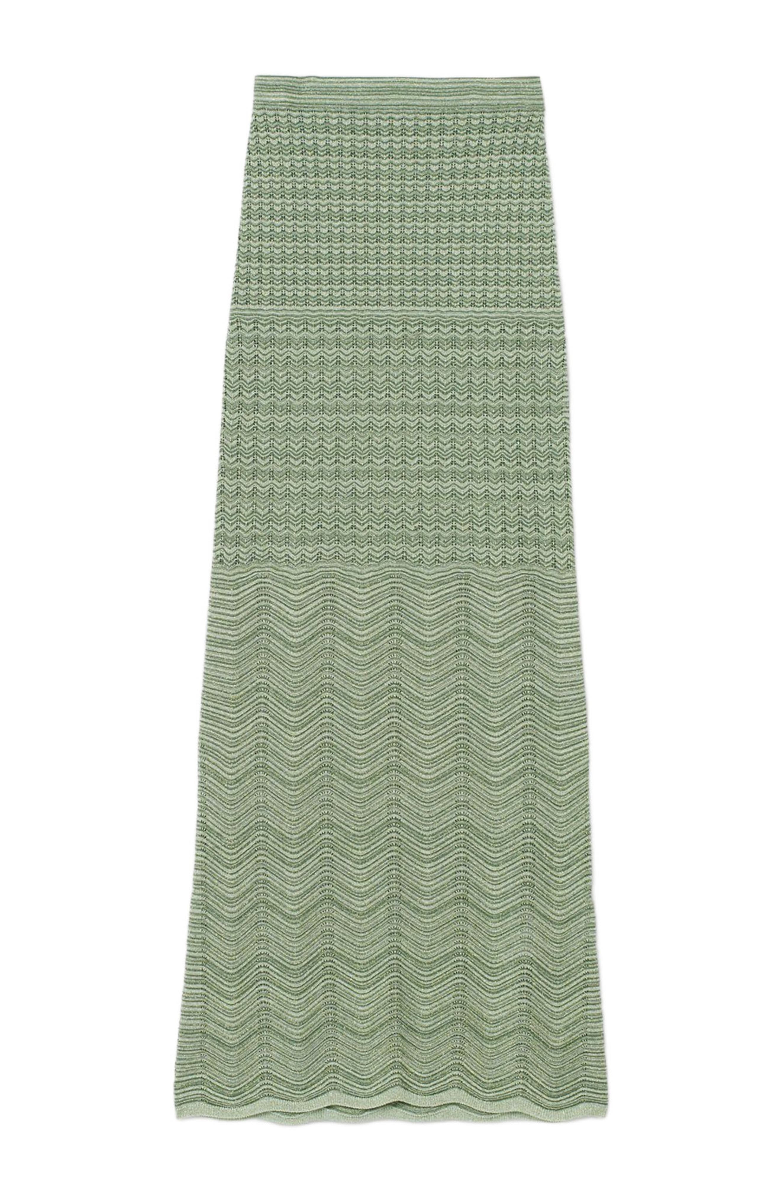 SANDRO Long knit skirt in Mint at Nordstrom - 5