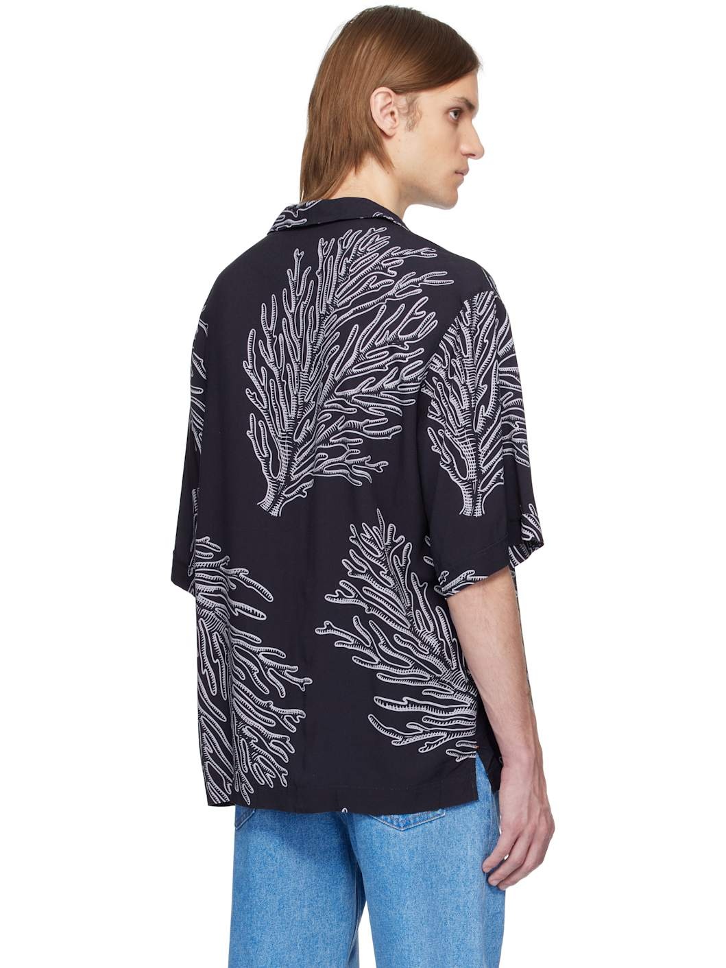 Navy Graphic Shirt - 3