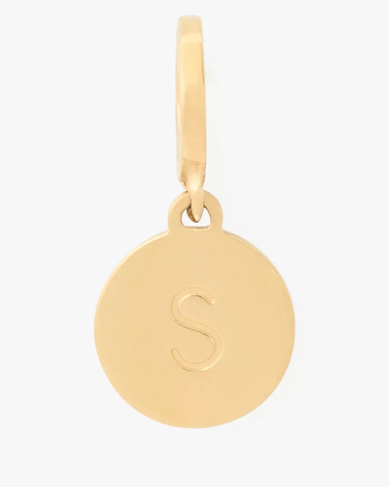 Initial S Mini Charm - 1