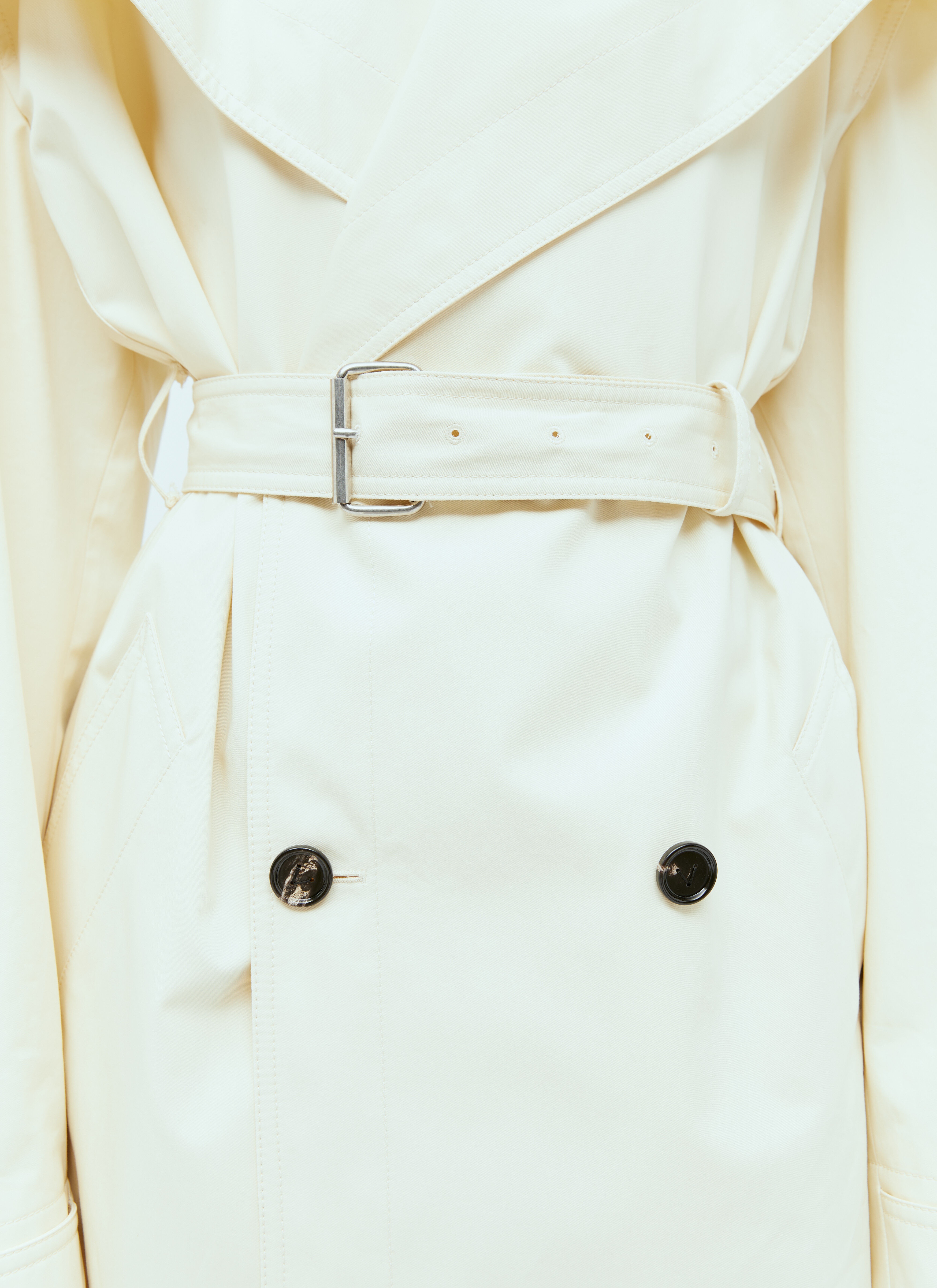 Bottega Veneta Twill Trench Coat | lncc | REVERSIBLE