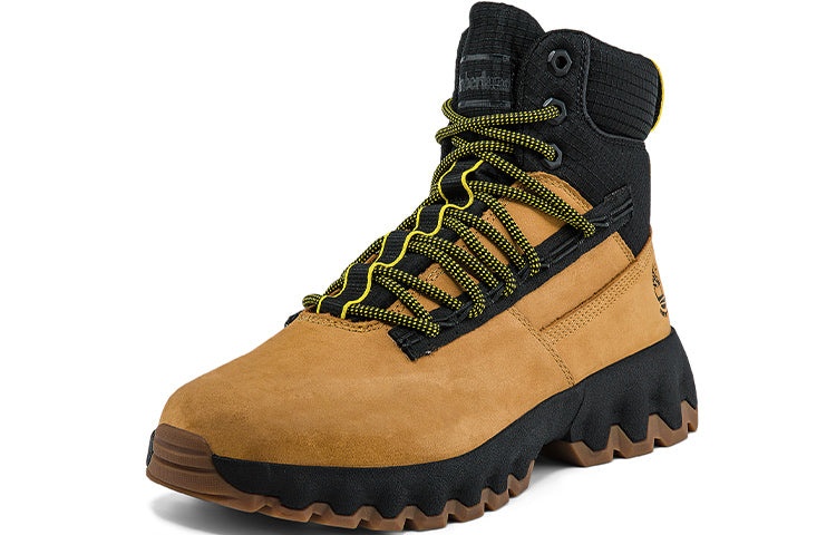 Timberland Greenstride Edge Waterproof Wide Fit Boots 'Wheat Nubuck' A2KT2W - 3