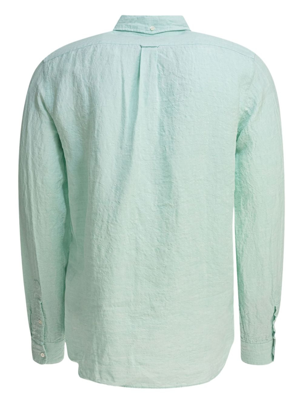 textured linen shirt - 2