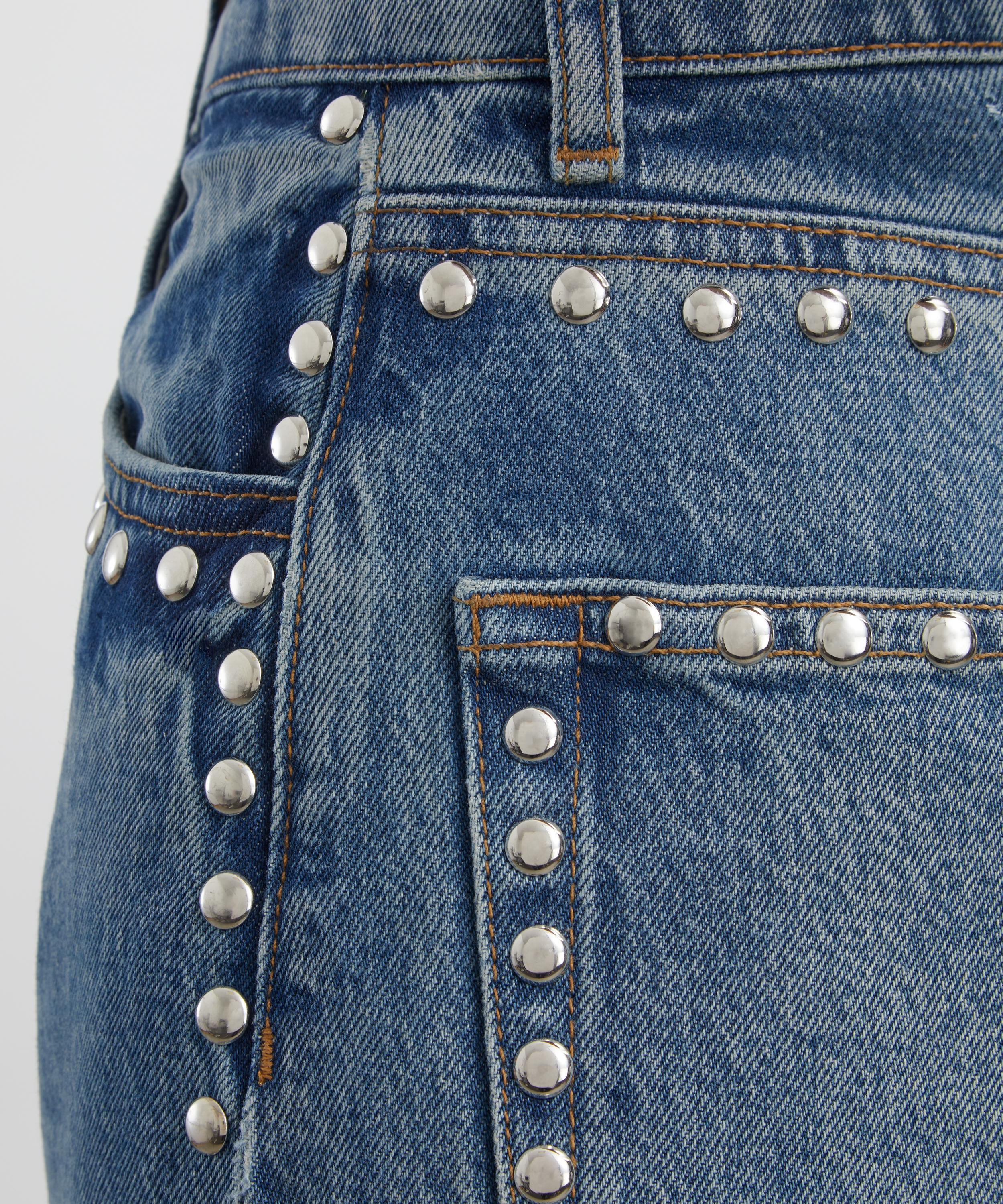 Cary High Rise Chesapeake Studded Jeans - 5