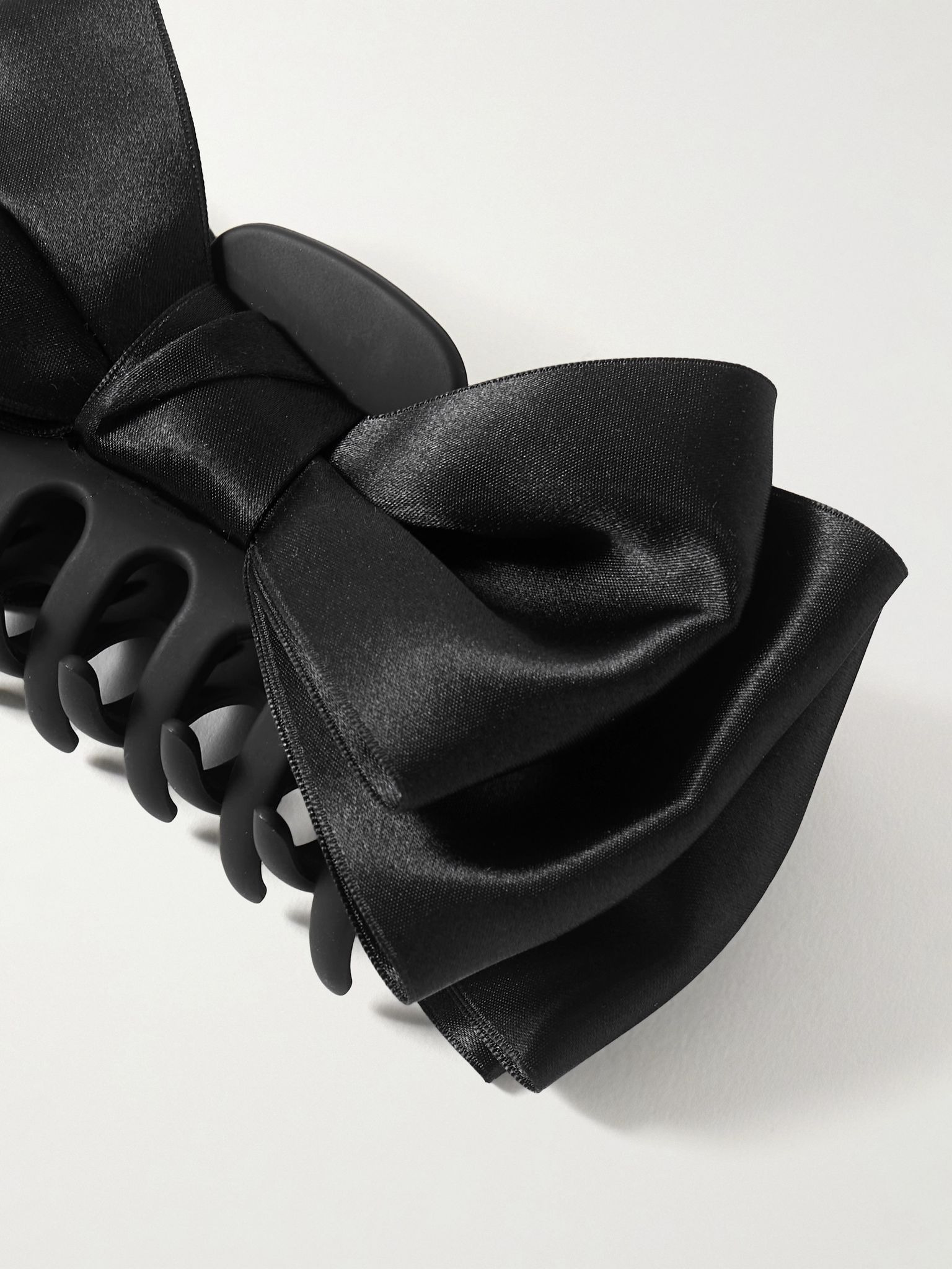 Agatha satin hair clip Black - 3
