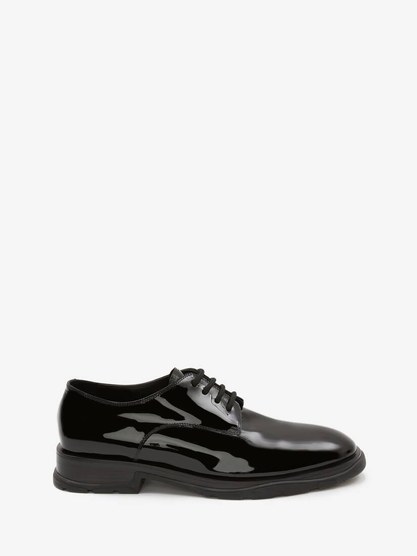 Slim Tread Lace-up in Black - 1