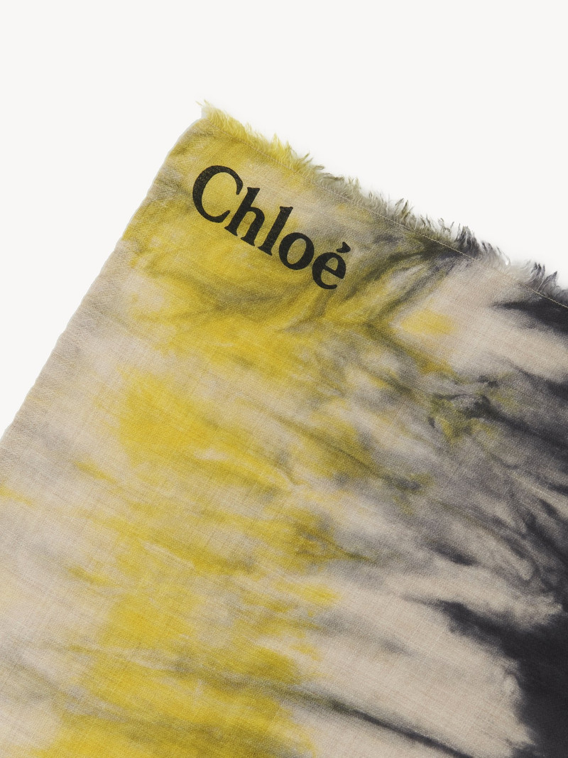 Chloé TIE-DYE SCARF outlook