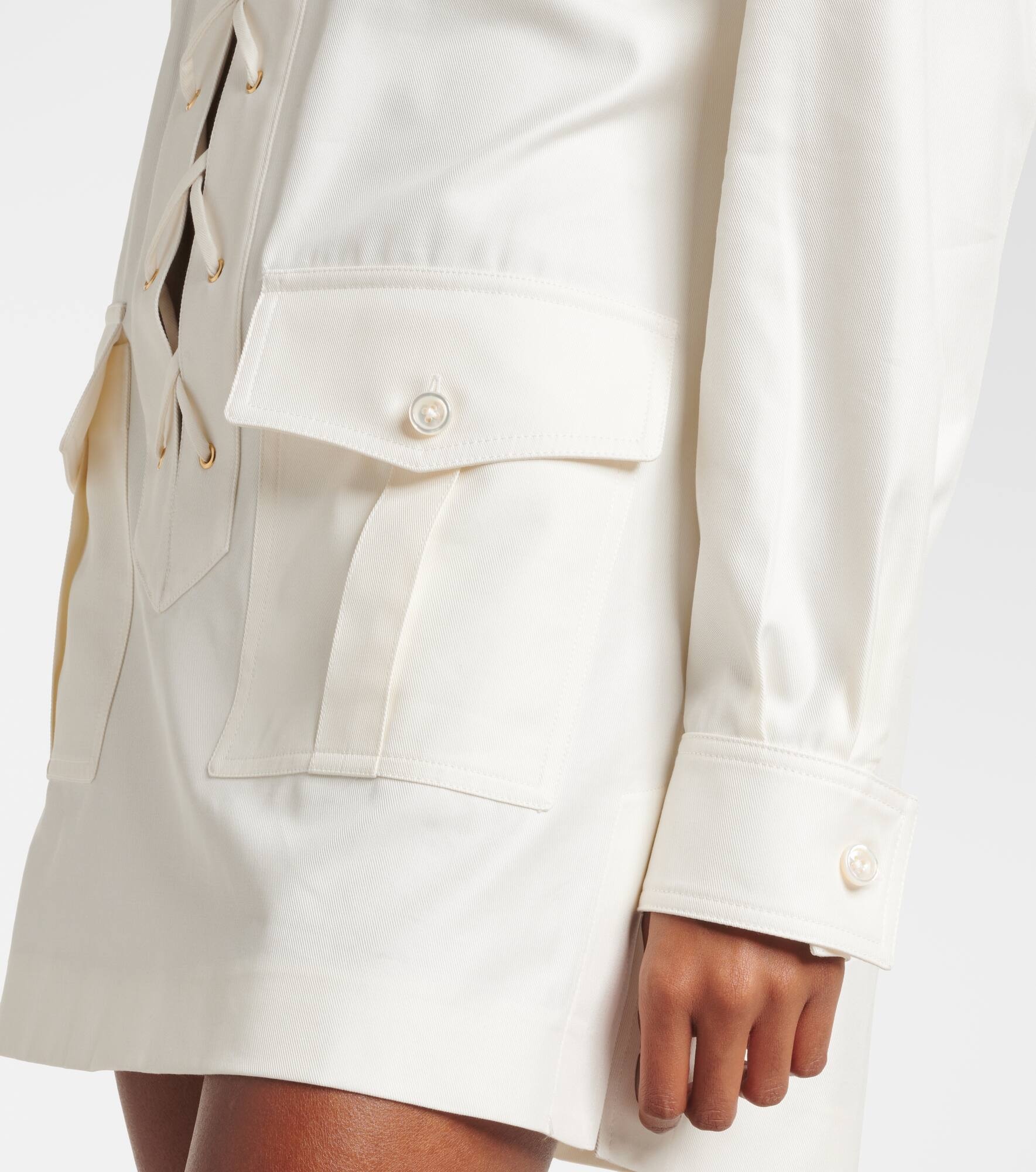 Cotton and silk shirt - 5