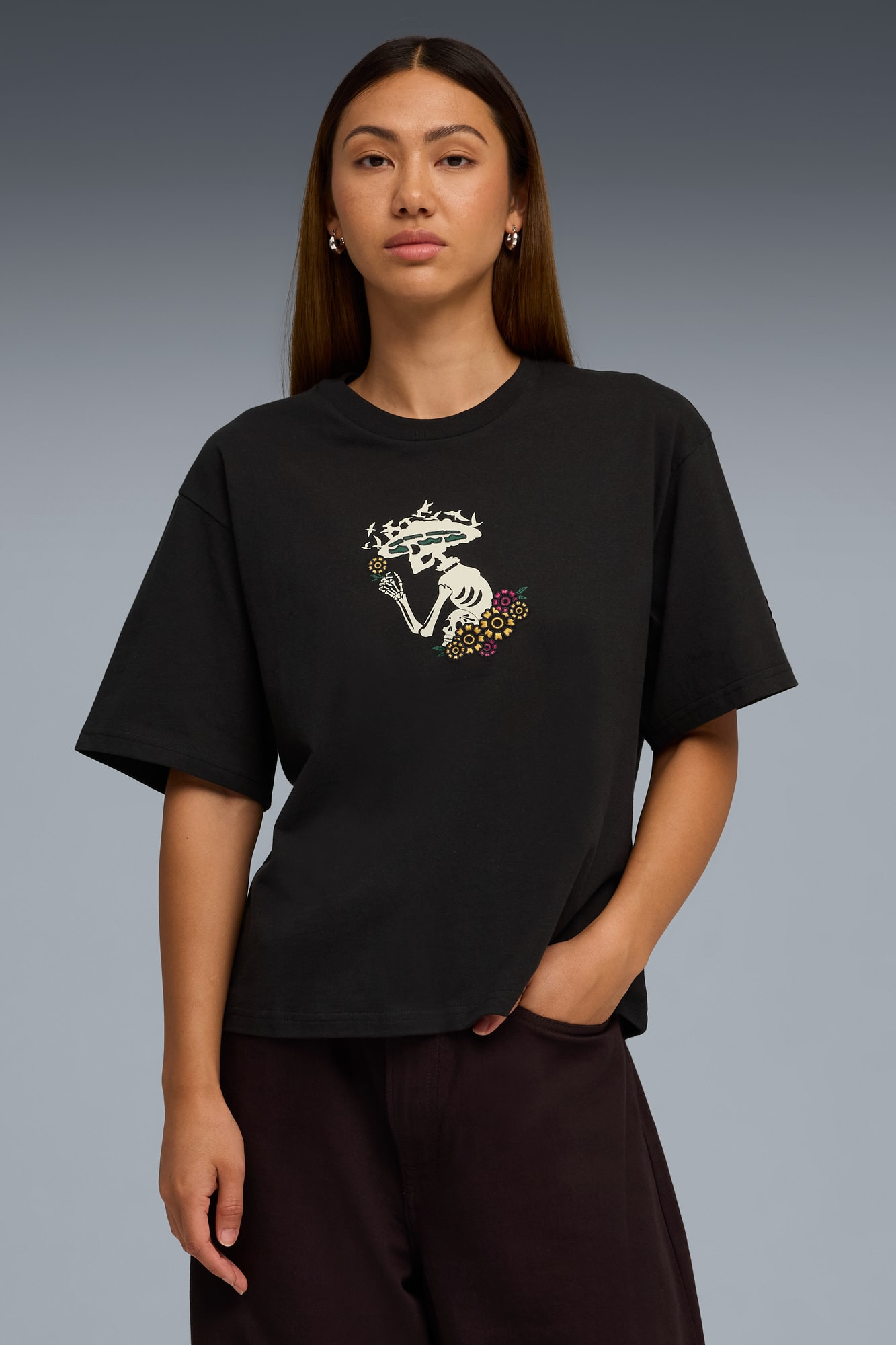 Día de Muertos&nbsp;Women's Relaxed Tee - 3