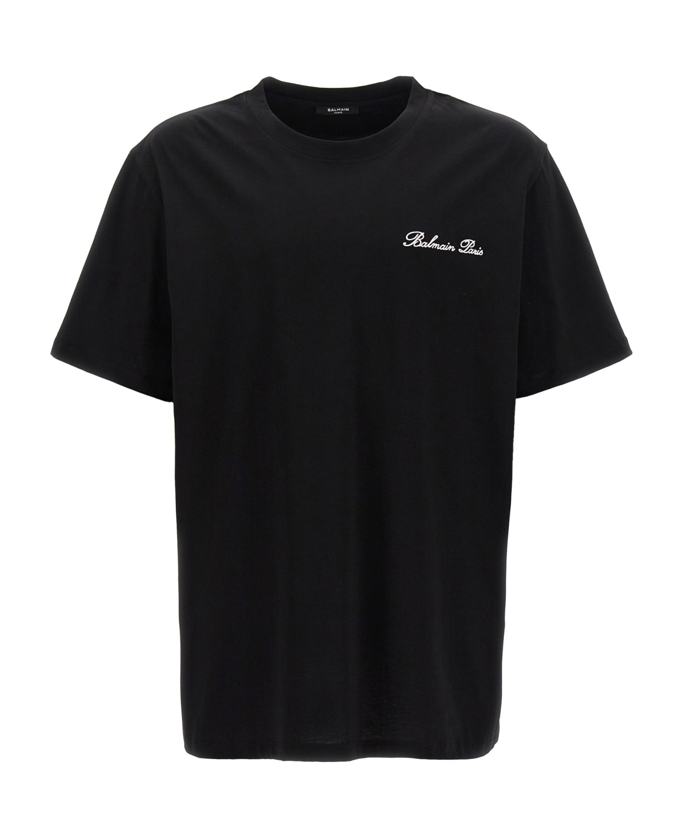 'balmain Signature' T-shirt - 1